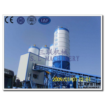 China ready mixed concrete soil cement mixing batching plant for sale